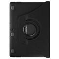 Lenovo Tab3 10 Textured 360-degree Rotary Case - Black