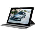 Lenovo Tab3 10 Textured 360-degree Rotary Case - Black