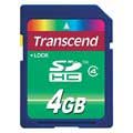 Transcend SDHC Memory Card TS4GSDHC4 - 4GB