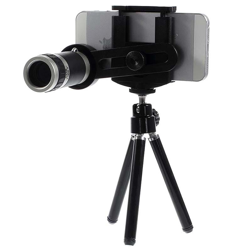 Lente Telescópica Universal con Zoom Óptico de 8x para