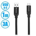 Cable USB-C / USB-A Verbatim Sync & Charge - 1m - Negro