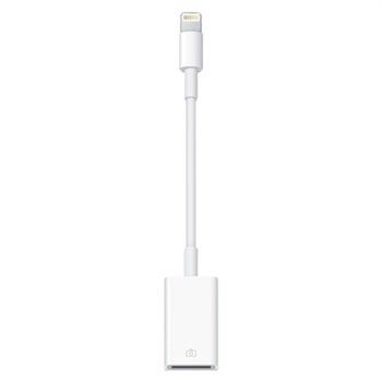 Apple MD821ZM/A Adaptador de Conector Lightning a USB de Cámara - iPad Pro, iPad Mini 4, iPad 4