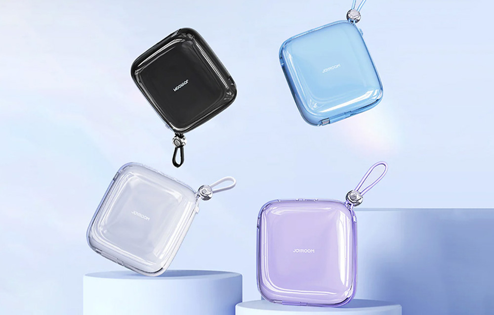 Joyroom Jelly JR-L005 Lightning Power Bank 10000mAh - Puertos USB-C, USB-A - Azul