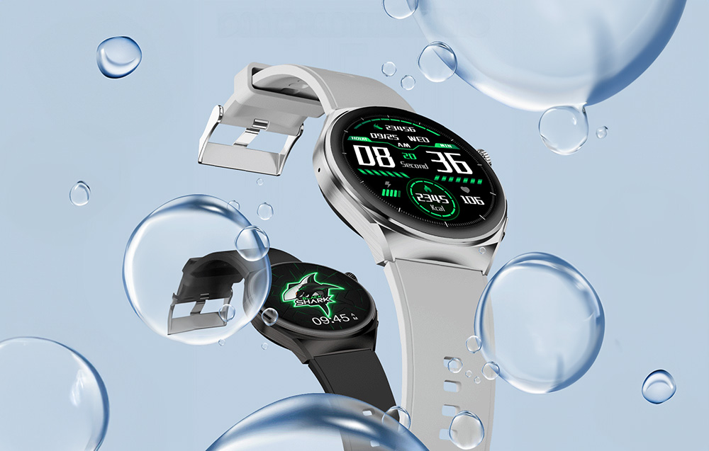 Smartwatch resistente al agua Black Shark S1 - Negro