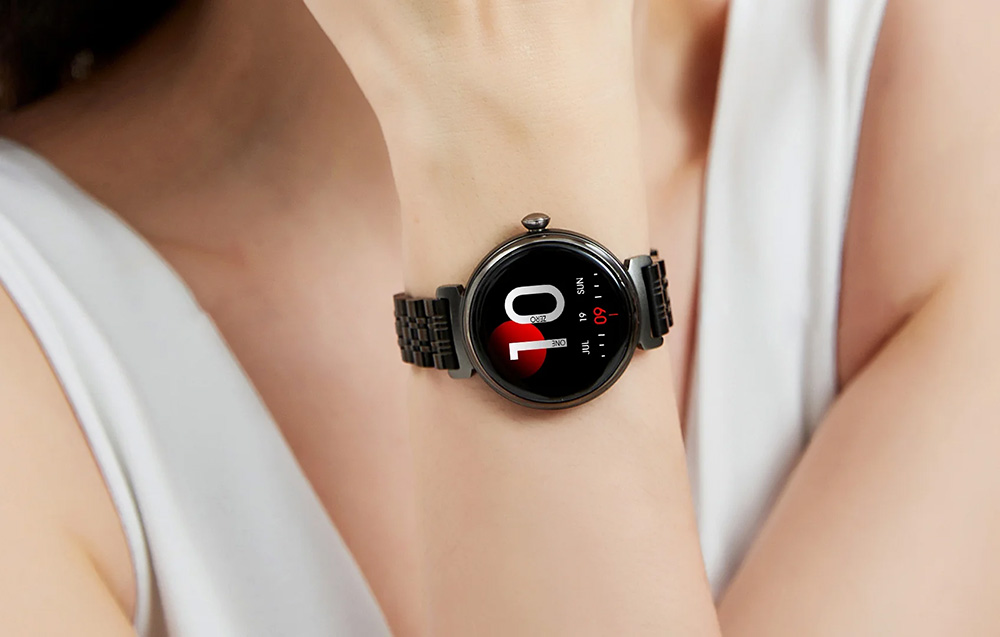 HiFuture Future Aura Smartwatch para mujer - Negro