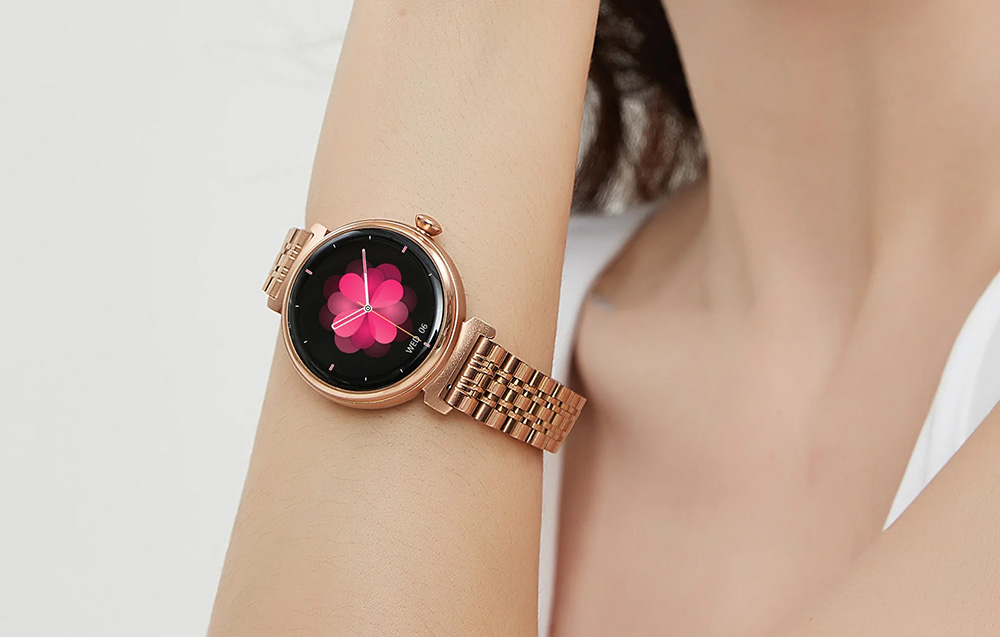 HiFuture Future Aura Smartwatch para mujer - Plata