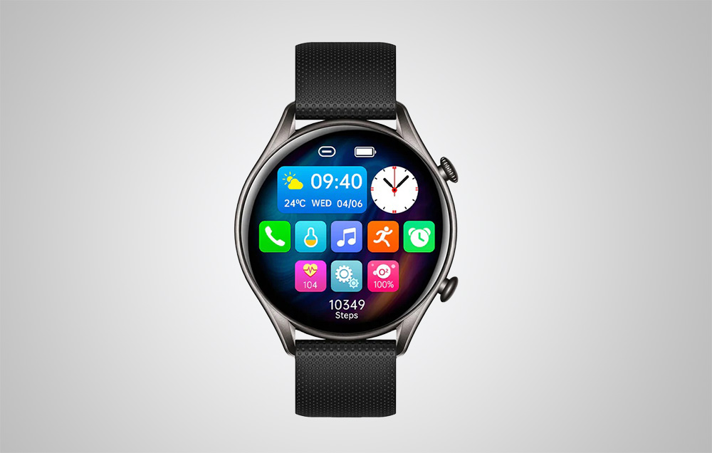 Colmi i20 IP67 Impermeable Smartwatch c. Frecuencia Cardíaca - Negro