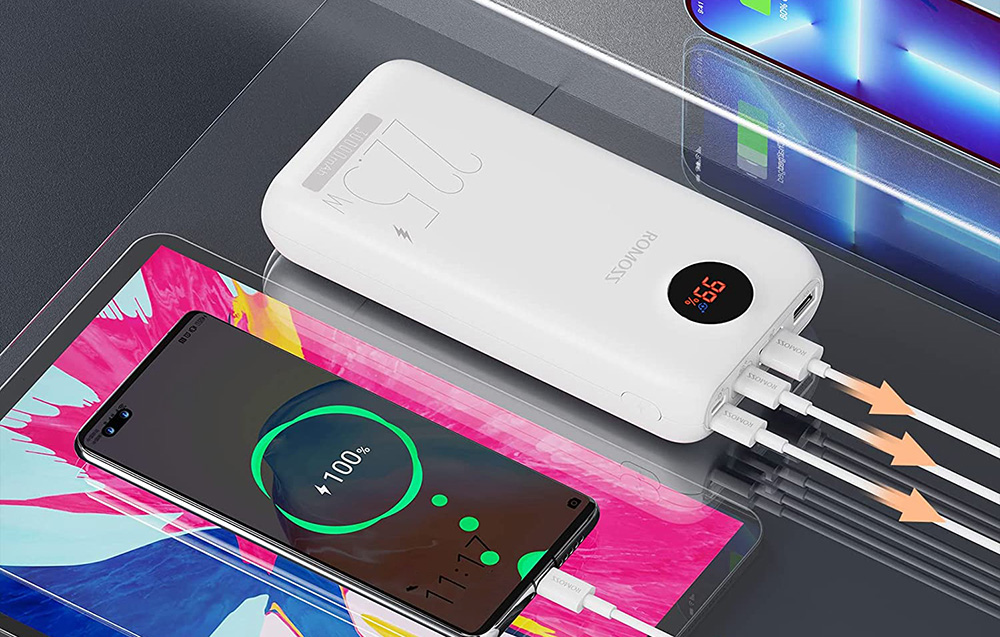 Romoss PSW30PF 30000mAh Power Bank - 22.5W - Blanco