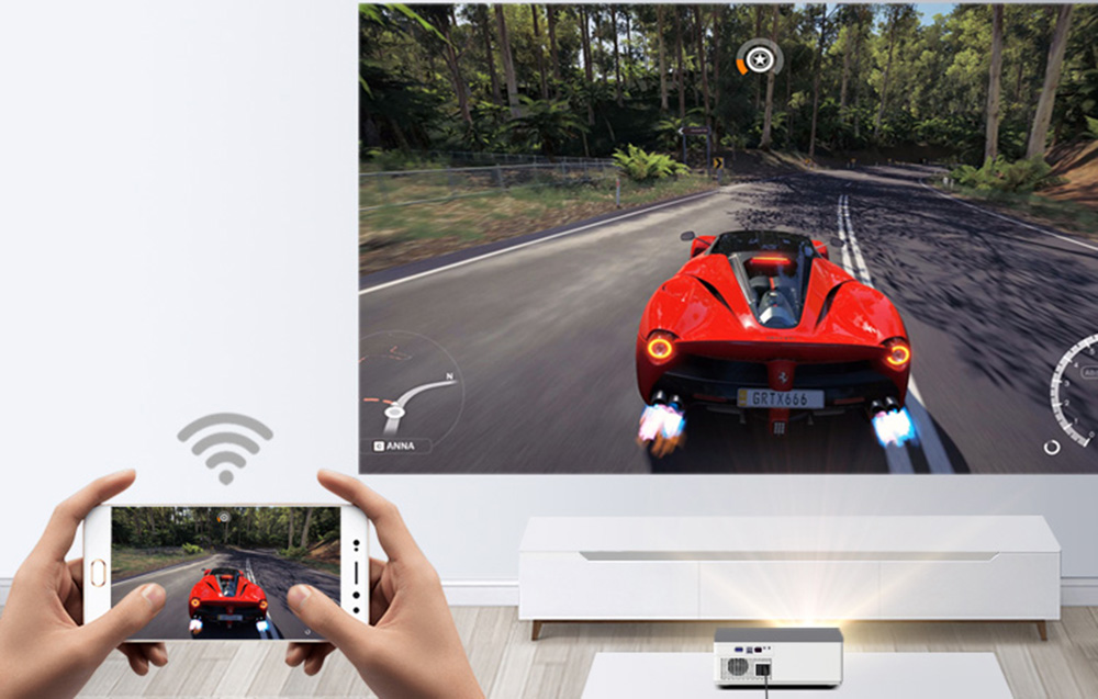 Byintek K20 Smart Projector - Android, Full HD - Blanco