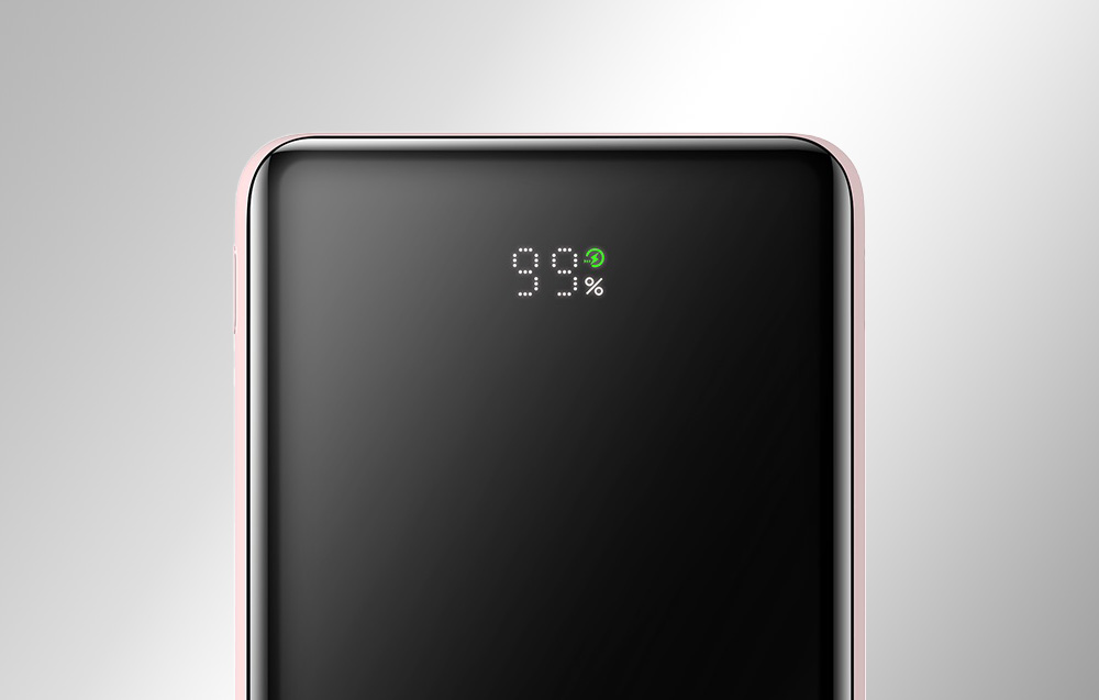 Baseus Magnetic Wireless Power Bank 10000mAh - USB-C 20W, compatible con MagSafe - Rosa