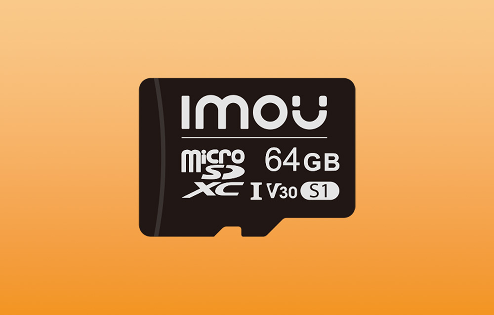 Tarjeta de memoria Imou S1 microSDXC - UHS-I, 10/U3/V30 - 64GB