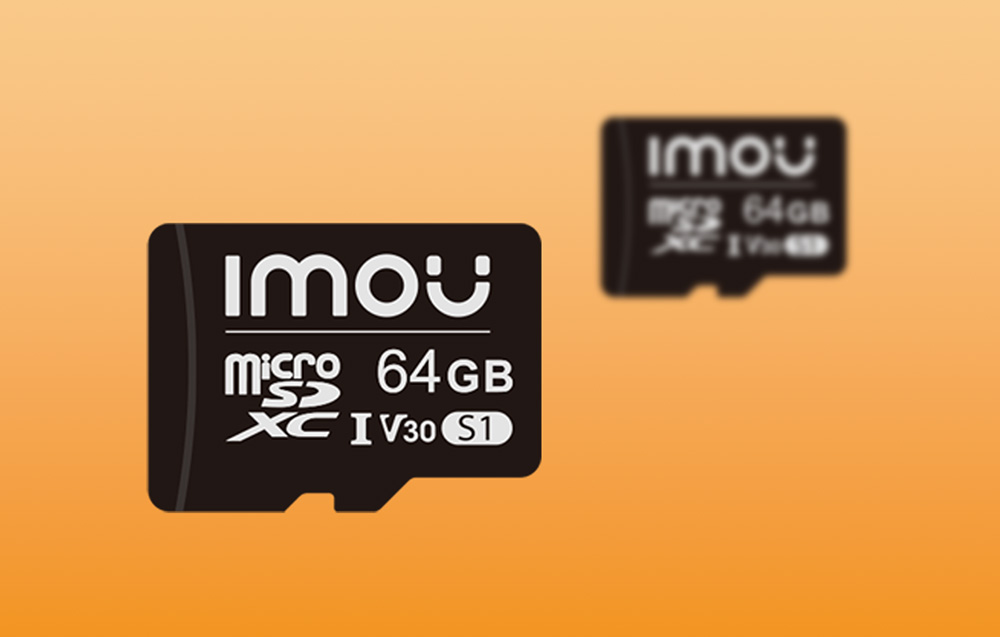 Tarjeta de memoria Imou S1 microSDXC - UHS-I, 10/U3/V30 - 64GB