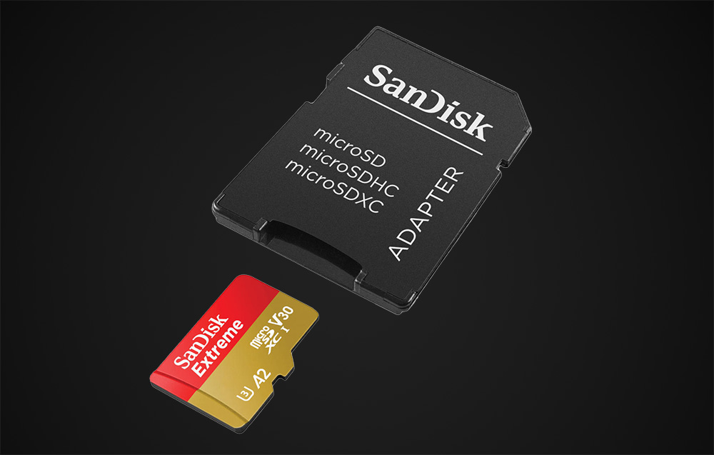 Tarjeta de memoria SanDisk Extreme microSDXC SDSQXAV-256G-GN6MA - 256GB