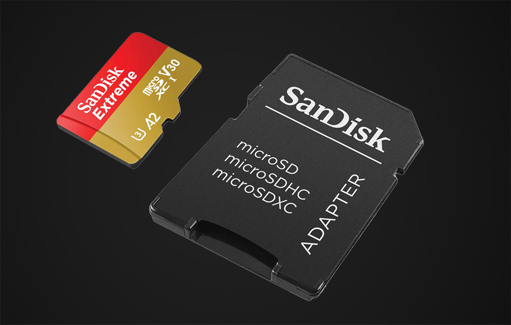 Tarjeta de memoria SanDisk Extreme microSDXC SDSQXAV-256G-GN6MA - 256GB