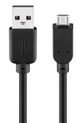 USB 2.0 (USB A-Micro B)