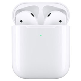 AirPods inalámbricos con caja de carga